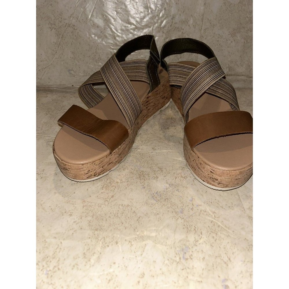 Sorel Multi Color Cameron Boho Platform Wedged Sl… - image 5